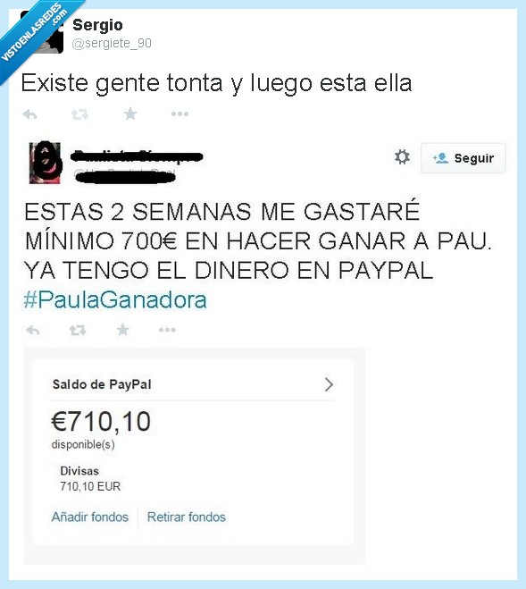 paula,pagar,salgo,twitter,paypal,gran hermano,ahorros