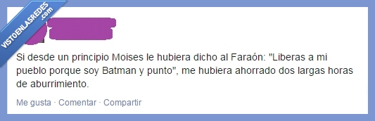 pelicula,batman,aburrimiento,exodus,moises,faraon,liberar,pueblo