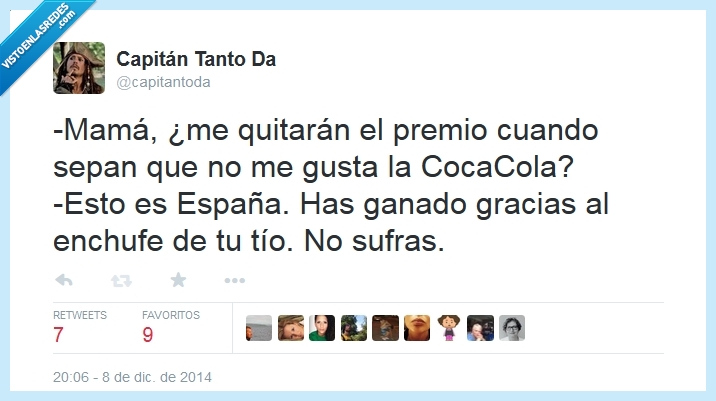 CocaCola,premio,ganar,hijo,tío,enchufe,corrupción,España,concurso
