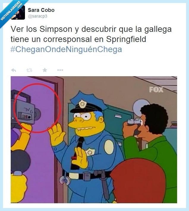 tvg,gallega,wiggum,simpson,Television Gallega,Los Simpson