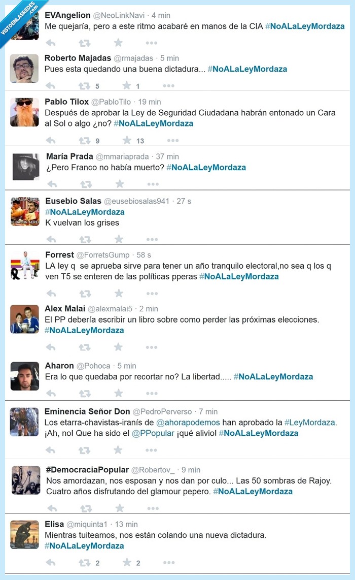 dictadura,prohibido protestar,verguenza,ley mordaza,Rajoy,franquismo,PP