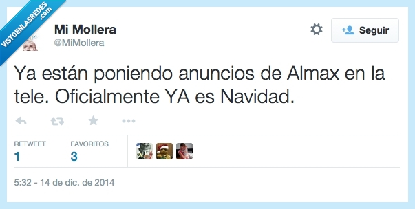 ya,poniendo,poner,tele,anuncio,almax,oficialmente,navidad,comilona,comida,familia