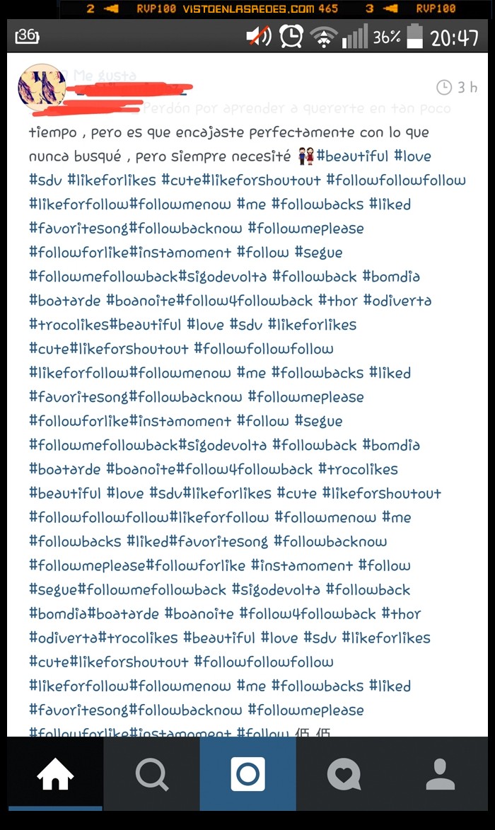 seguidores,seguir,me gusta like,hashtags,ego