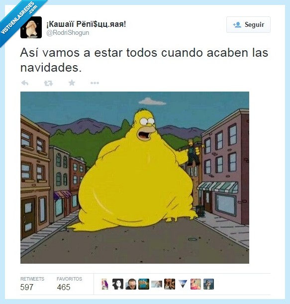 comer,gordo,Homer,despues,navidad,obeso,obesidad,Los Simpson