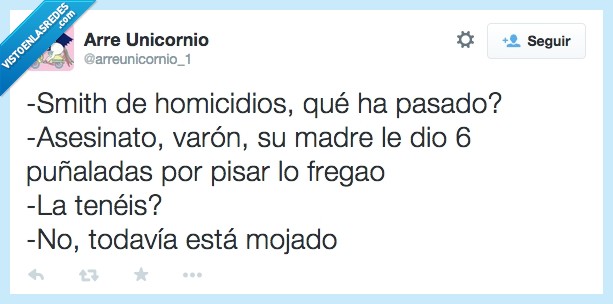 Smith,homicidios,madre,fregao,puñalada,esperar,todavia,mojado,secar