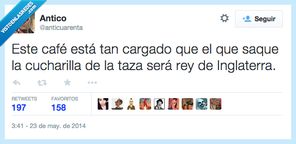 café,cargado,saque,sacar,cucharilla,reu,inglaterra,excalibur