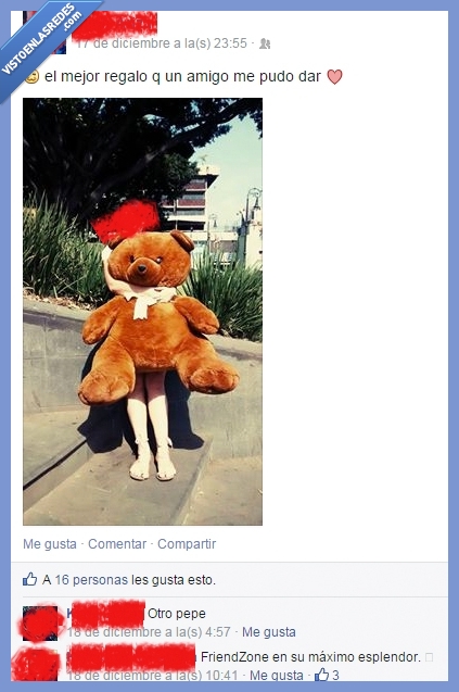 friendzone,amigo,oso,osito,regalo,regalar,pagafantas,pagaosos