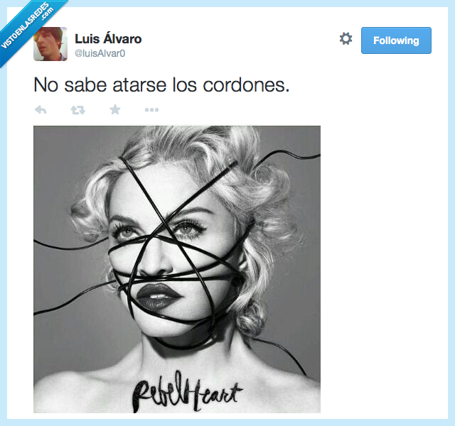 madonna,disco,cara,fail,atar,cordones