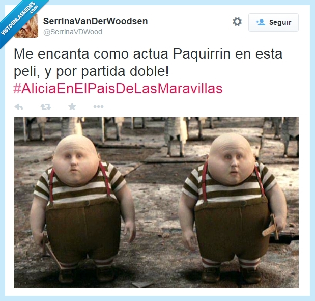 tweetle doo,tweetle dee,alicia,paquirrin,pais de las maravillas