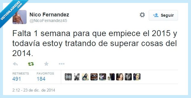 vida nueva,nuevo,año,2015,2014,superar,twitter