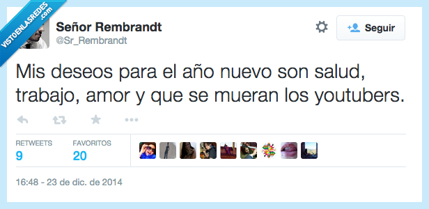 deseo,año,nuevo,salud,amor,trabajo,muerte,morir,mueran,youtubers