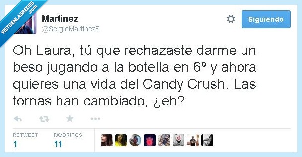 candy crush,botella,beso,humor,lol,sfw,chicas,jugar,rencor,rencoroso