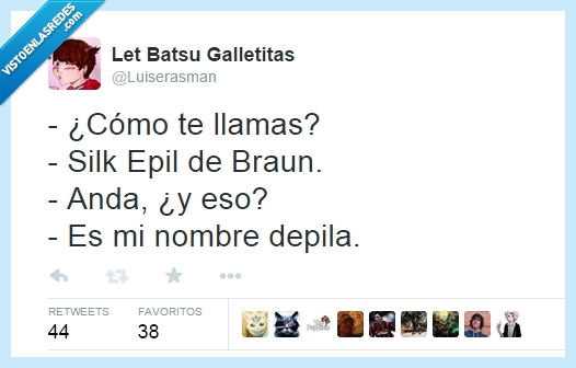 silk epil de braun,nombre,depila,como te llamas