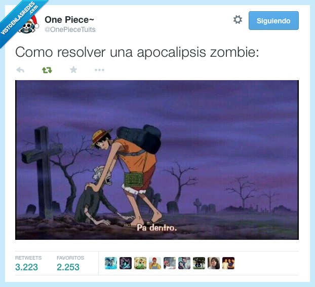 apocalipsis,zombie,one piece,luffy,tumba,mejer,muerto,dentro,guardar,volver