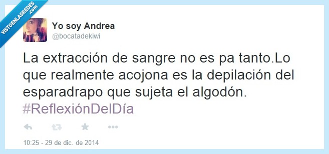 algodon,tirita,esparadrapo,depilacion,sacar,duele,dolor,realmente,tanto,sangre,extraccion