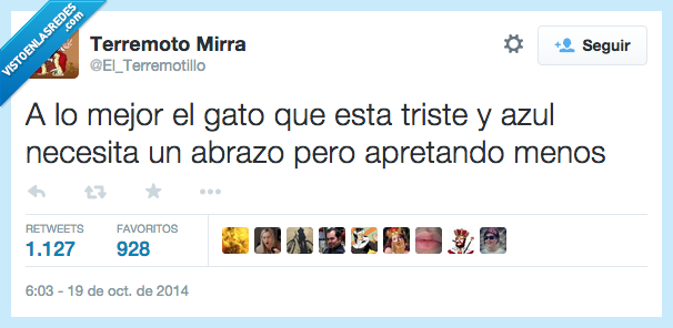 mejor,gato,esta,triste,azul,necesita,abrazo,aprentando,menos,fuerte,respirar,oxigeno,ahogar,asfixiar