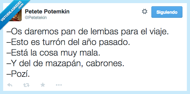 mazapán,pasado,año,duro,turron,viaje,camino,elfo,lembas,pan,daremos