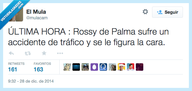 ultima hora,Rossy de Palma,figura,desfigura,cara,accidente,guapa,fea