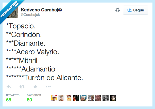 como una roca,alicante,turron,duro,dureza,escala