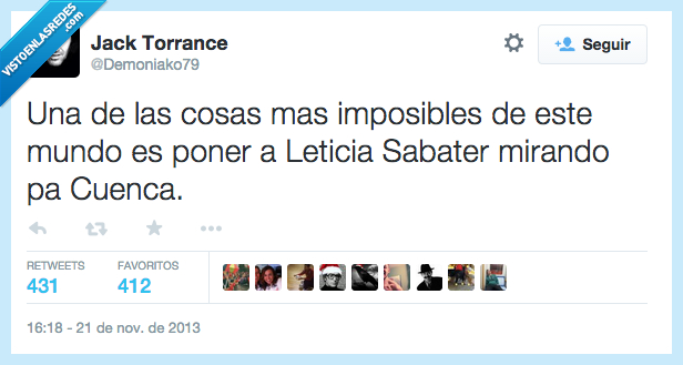 una,cosa,imposible,vida,mundo,Leticia Sabater,bizca,mirando,mirar,Cuenca