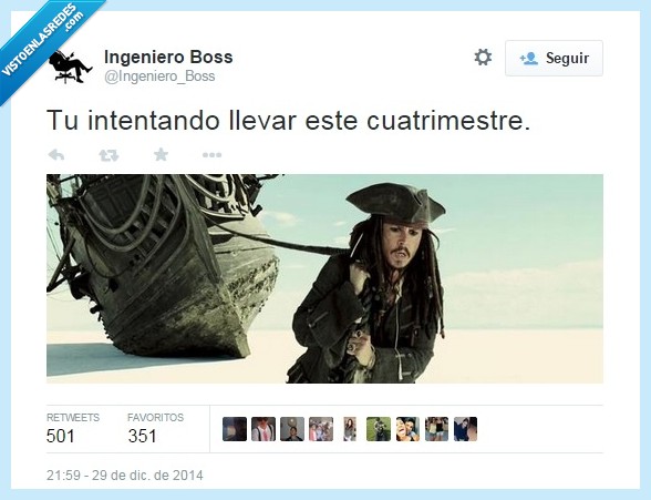 ingenieria,boss,twitter,cuatrimestre,salvar,jack,sparrow,piratas,imagen,caribe,estudiar,estudios,tirar,barco,imposible