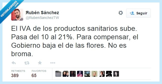 subir,porcentaje,porciento,impuestos,subida,flores,gobierno,compensar,21%,10%,sanitarios,productos,IVA