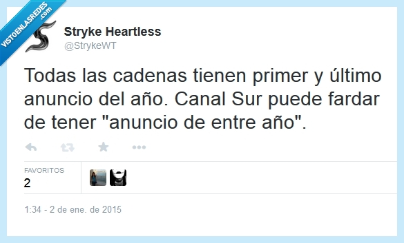 Canal sur,anuncios,antena3,campanadas,nochevieja