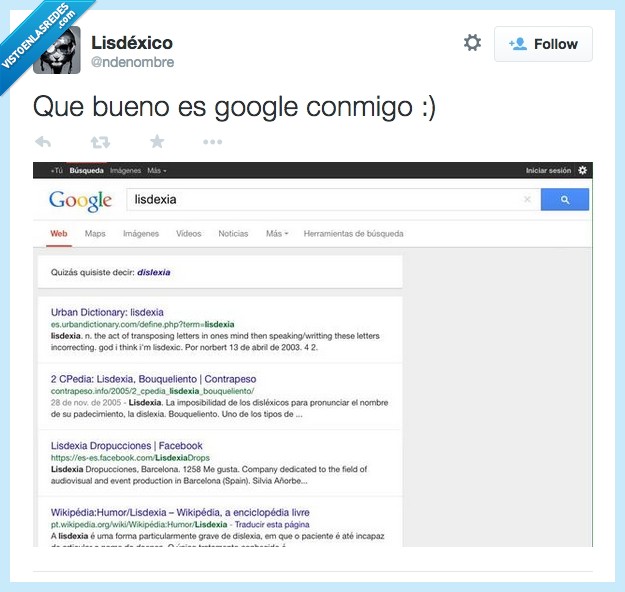 google,dislexia,lisdexia,twitter,escribir,error