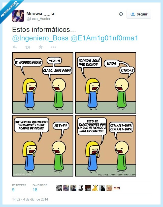 informatica,informatico,ingenieria,humor,twitter,friki,ordenador,pareja