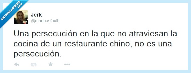 persecucion,pelicula,restaurante,chino,entrar,cocina