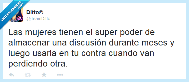 Mujeres,Superpoder,Miedo,Discusion,guardar,pelea,meses,despues,perder,ganar
