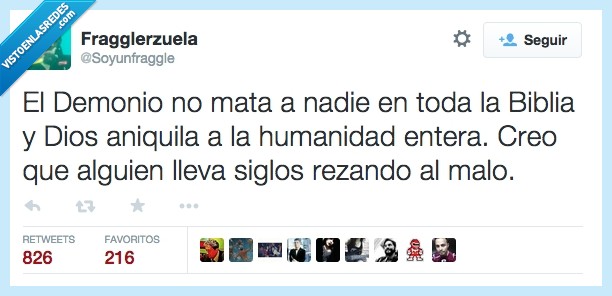 demonio,mata,matar,nadie,persona,dios,aniquila,humanidad,entera,rezar,iglesia,religion