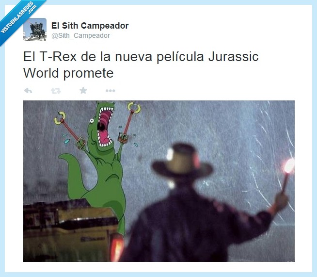 miedo,dinosaurio,t-rex,jurassic world,pelicula