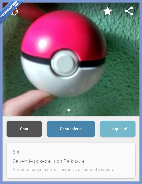 vivo,ser,encerrar,guardar,Raikuaza,suegra,pokemon,Pokeball