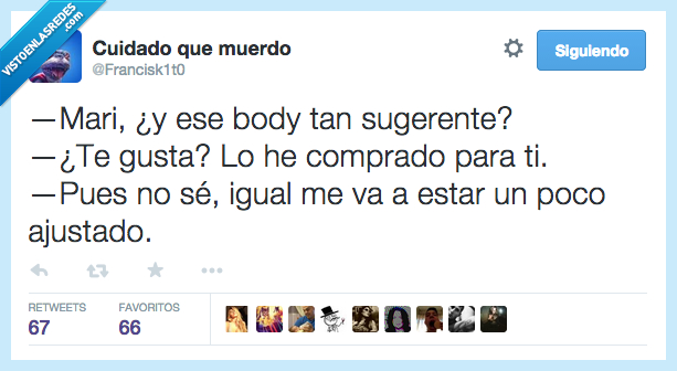 mari,body,sugerente,gusta,comprar,comprado,ti,ajustado,estar,poco,hombre,mujer,marido,esposa