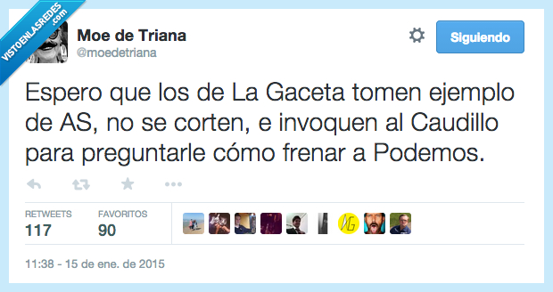 espero,gaceta,ejemplo,As,invocar,ouija,caudullo,roncero,franco,frenar,podemos