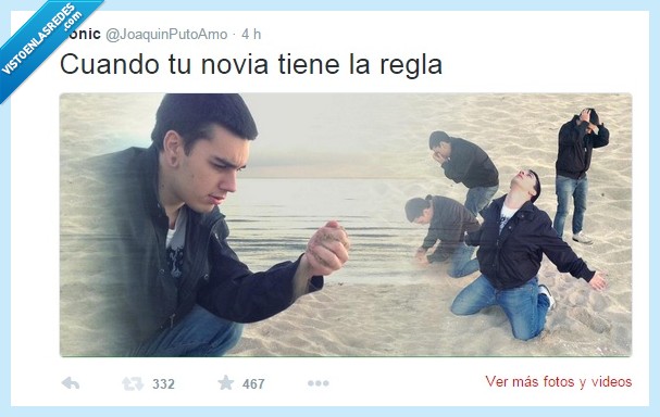 novia,regla,desolacion,menstruación,playa,triste