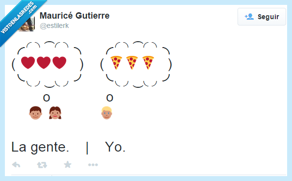 amor,gente,pizza,comida,piensa,pensar,diferencia,think