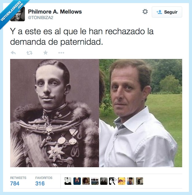 habladuria,prueba,adn,igual,clavado,Rey,Juan Carlos,paternidad