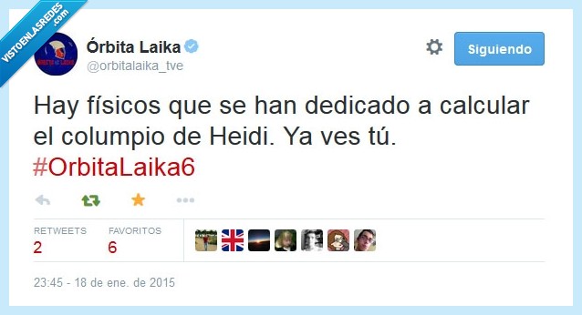 fisicos,longitud,calcular,heidi,columpio,orbita laika,cientificos