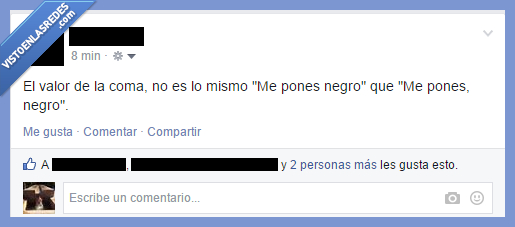 valor,coma,negro,me pones,distinto