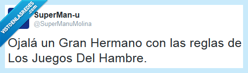 gran hermano,los juegos del hambre,reglas
