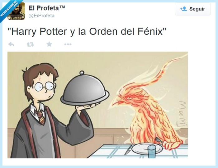 JK Rowling,Harry Potter,Harry Potter y la Orden del Fénix,orden,fenix,camarero