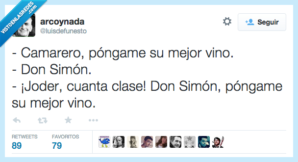 cutre,clase,Don Simon,vino,mejor,camarero