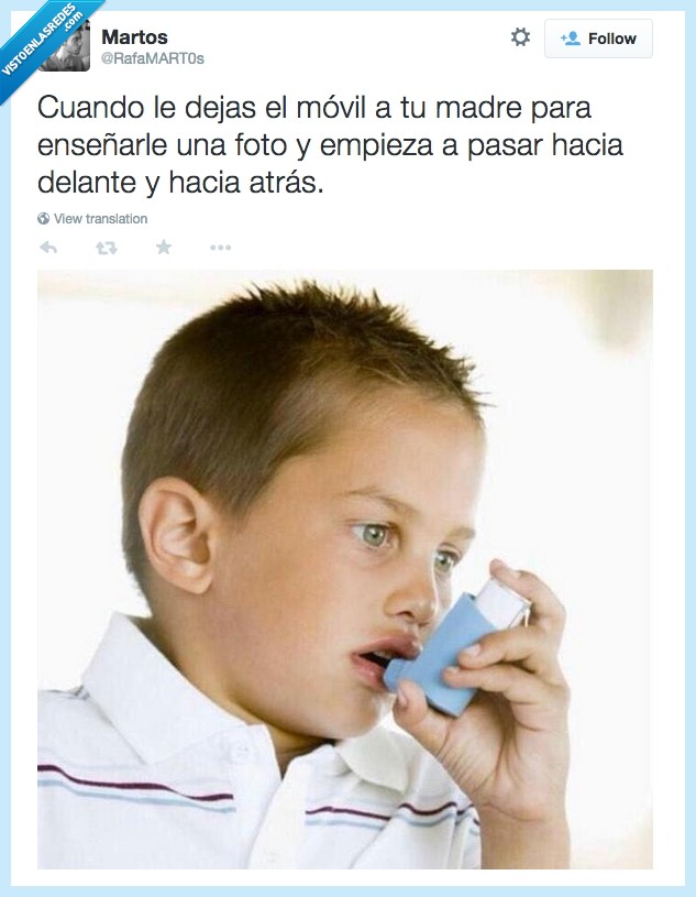 ahogar,asma,miedo,ventolin,fotos,ataque de pánico,madre,niño,mirar