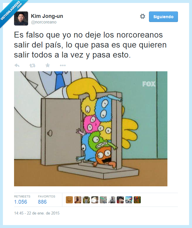 pelotón,puesta,tapón,salir,país,korea,falso,simpsons,virus,Sr Burns