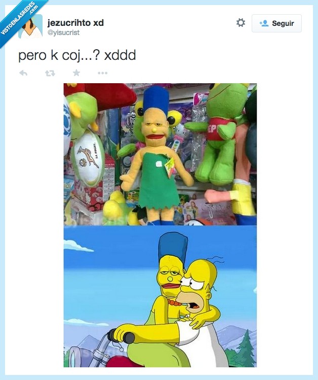 fake,falsa,homer,feo,muñeco,cara,simpsons,marge