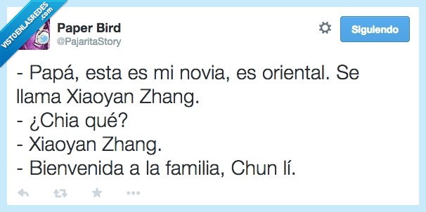 nombre,chica,china,novia,asiatica,oriental,Xiaoyan Zhang,Chun Li,street fighter,familia,chunli