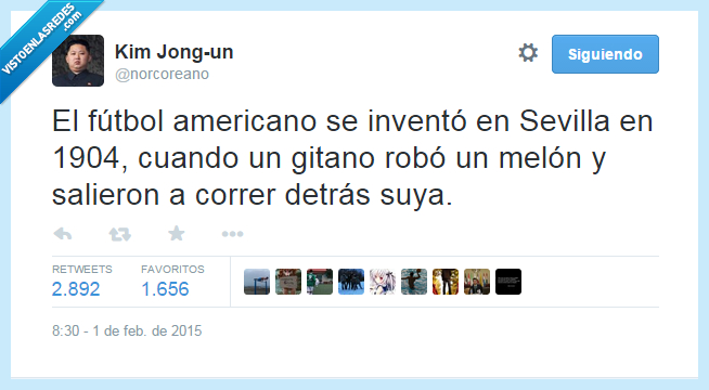 melón,origen,fútbol,americano,Sevilla,robar,ladrón,pelota,salir,correr,detras