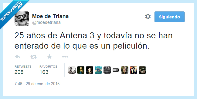 serie B,equivocado,enterado,aniversario,años,25,peliculon,Antena 3